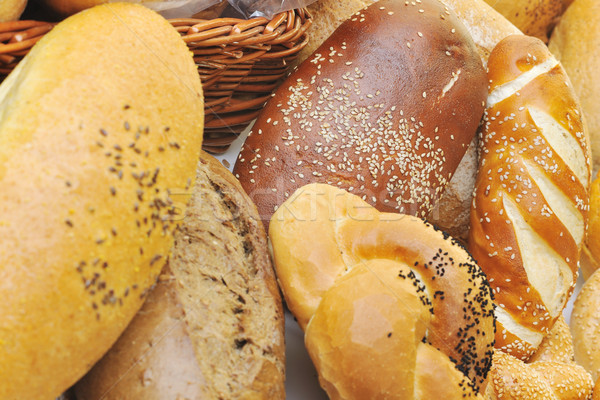 fresh bread food group Stock photo © dotshock