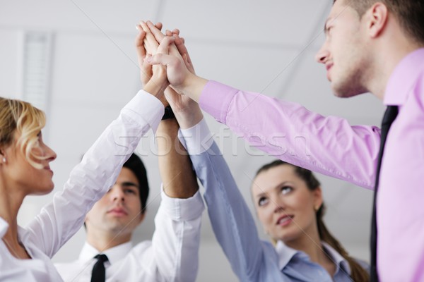 business people group joining hands Stock photo © dotshock