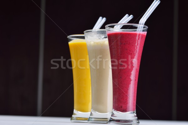 Stock fotó: Shake · ital · izolált · gyümölcs · egészséges · étel