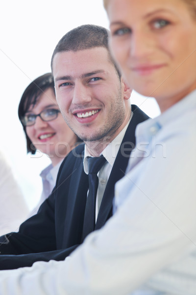 group of business people at meeting Stock photo © dotshock