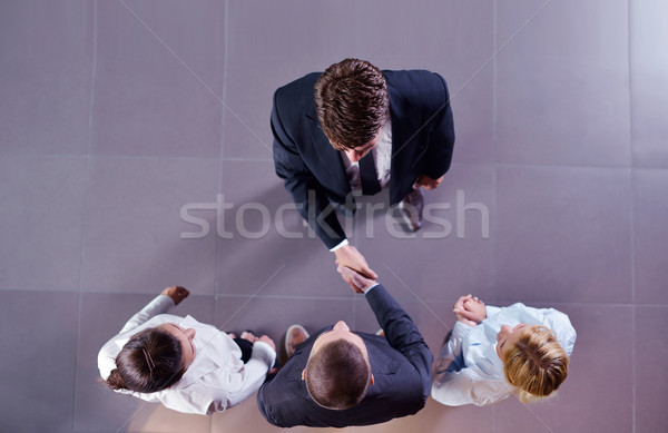 business people group joining hands Stock photo © dotshock
