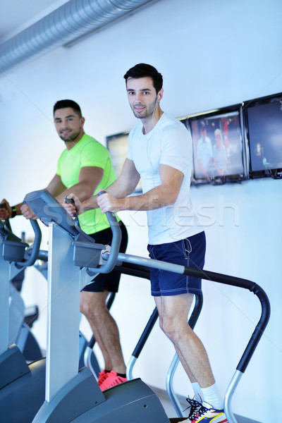 Pessoas do grupo corrida grupo jovens moderno esportes Foto stock © dotshock