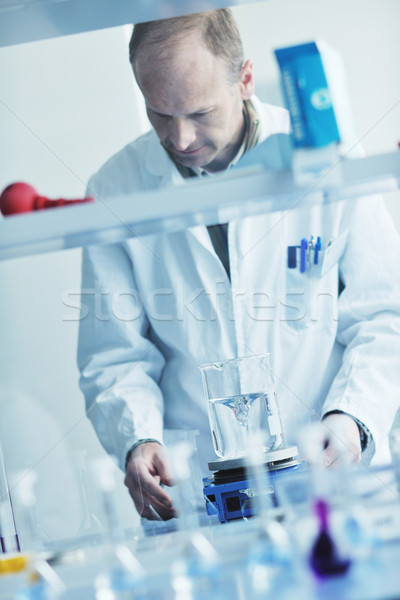 research and  science people  in labaratory Stock photo © dotshock