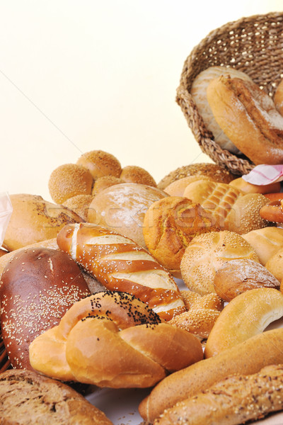 fresh bread food group Stock photo © dotshock