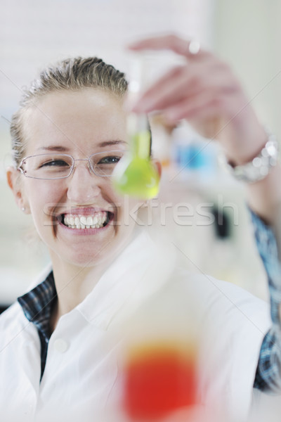 young woman in lab  Stock photo © dotshock