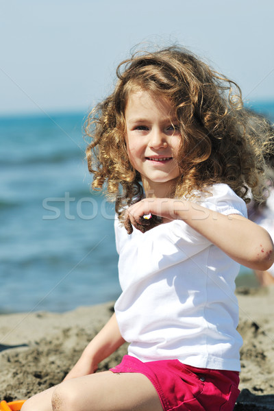 商業照片: 小 · 女 · 孩子 · 肖像 · 海灘 · 美麗