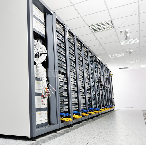 Netzwerk Server Zimmer Internet Computer digitalen Stock foto © dotshock
