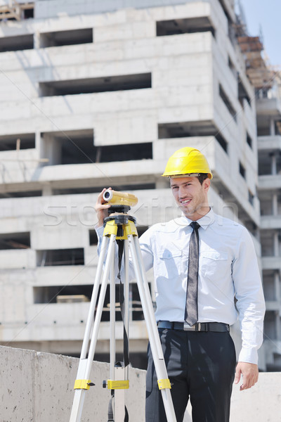 Architecte homme d'affaires ingénieur gestionnaire projet [[stock_photo]] © dotshock