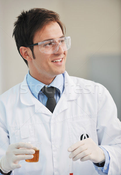 research and  science people  in labaratory Stock photo © dotshock