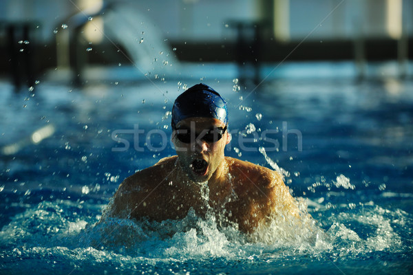 Salud fitness estilo de vida jóvenes atleta Foto stock © dotshock