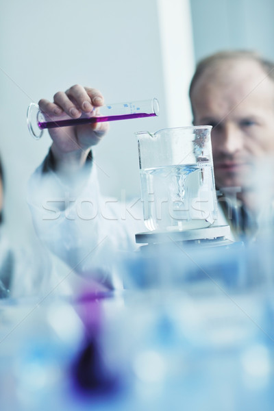 Onderzoek wetenschap mensen laboratorium arts student Stockfoto © dotshock