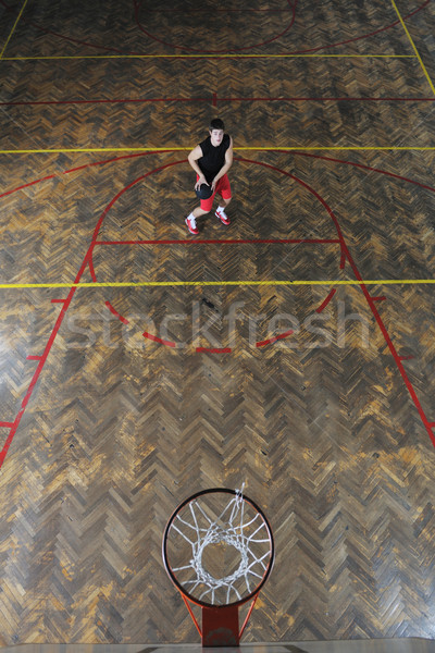 Magie basket jeunes saine personnes homme [[stock_photo]] © dotshock