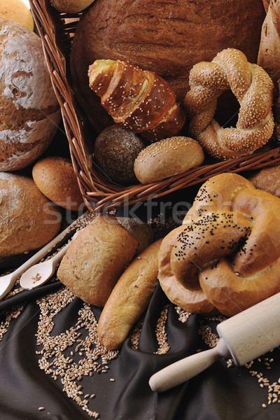 Stock photo: fresh bread food group