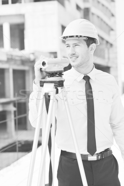 Architecte homme d'affaires ingénieur gestionnaire projet [[stock_photo]] © dotshock