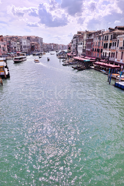 Venedik İtalya güzel romantik İtalyan şehir Stok fotoğraf © dotshock