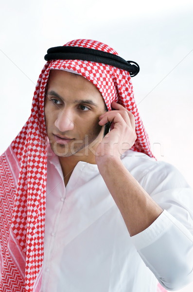 Zdjęcia stock: Emiraty · człowiek · biznesu · jasne · biuro · szczęśliwy · młodych