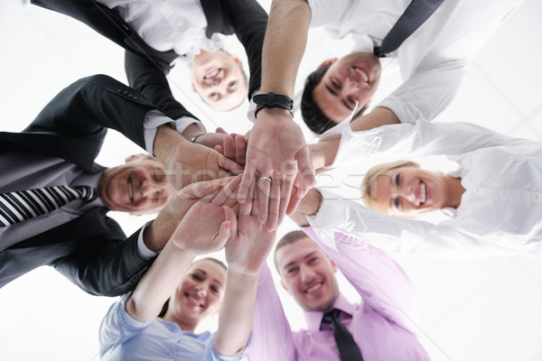 business people group joining hands Stock photo © dotshock