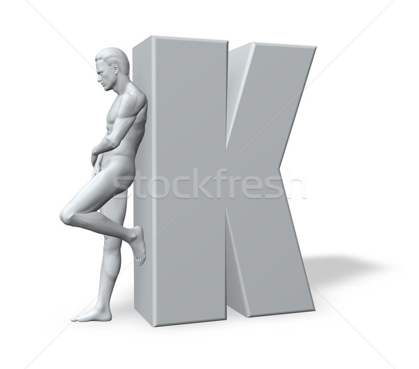 letter k Stock photo © drizzd