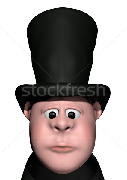 big black hat Stock photo © drizzd