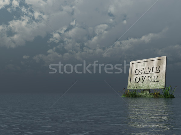game over Stock photo © drizzd