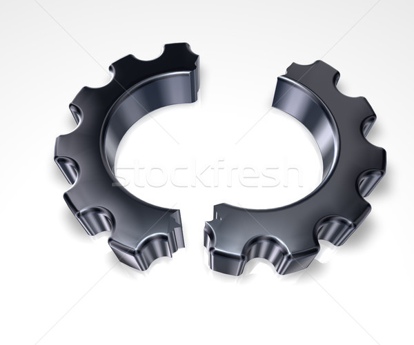 broken cogwheel Stock photo © drizzd