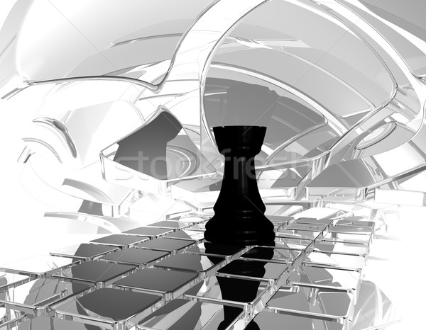 chess rook Stock photo © drizzd