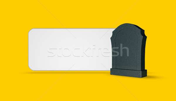 obituary Stock photo © drizzd