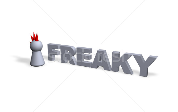 freaky Stock photo © drizzd