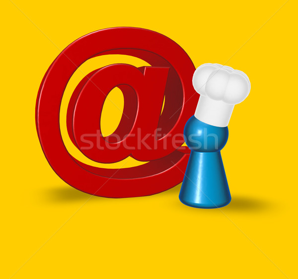 email cook Stock photo © drizzd