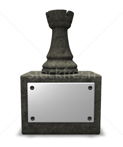 chess rook Stock photo © drizzd