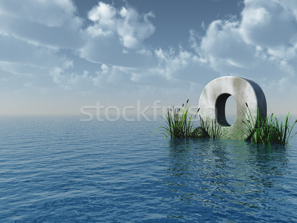 Stock photo: letter O