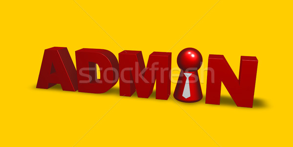 admin token Stock photo © drizzd