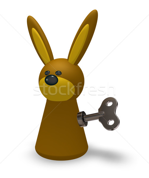 wind up bunny Stock photo © drizzd