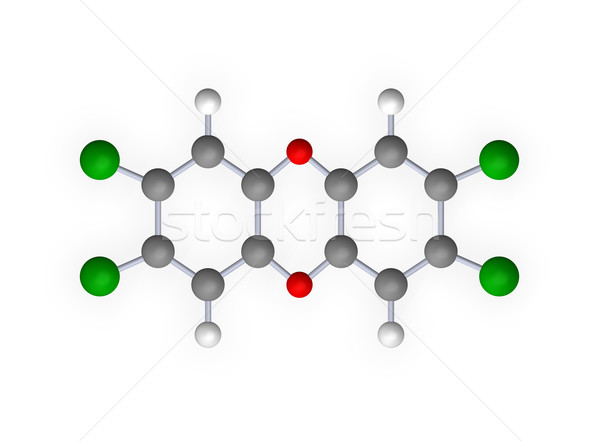 molecule model Stock photo © drizzd