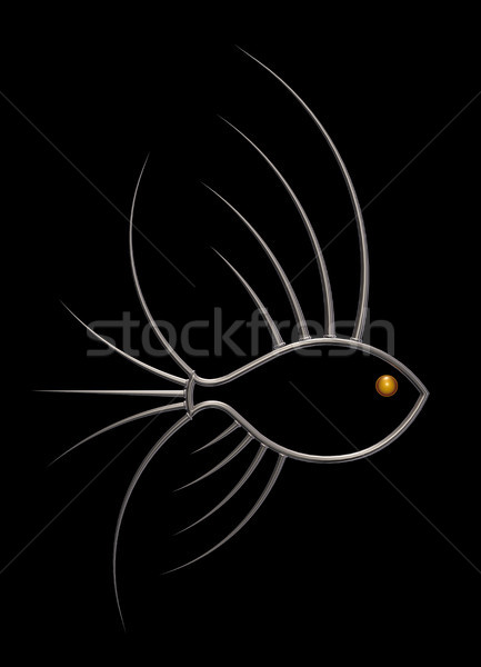 prickles fish Stock photo © drizzd