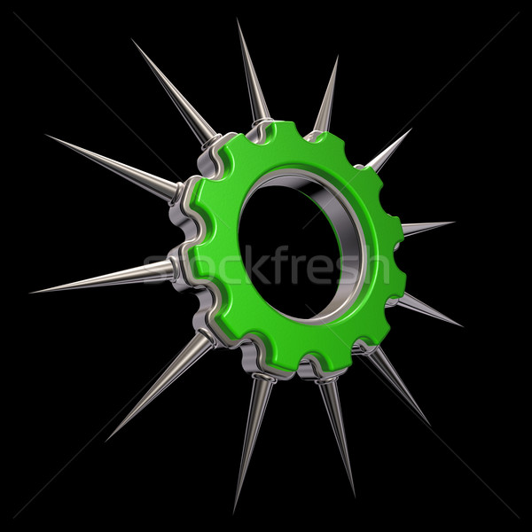 prickles gear wheel Stock photo © drizzd