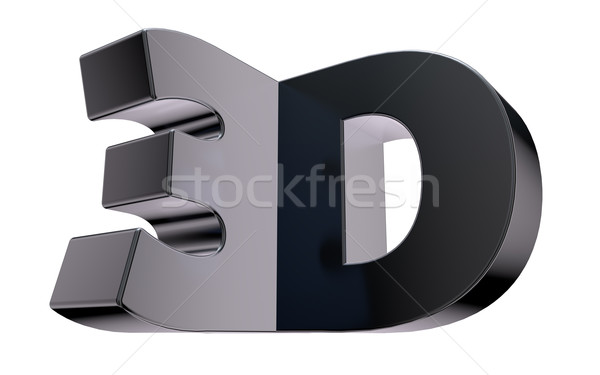 3d tag Stock photo © drizzd