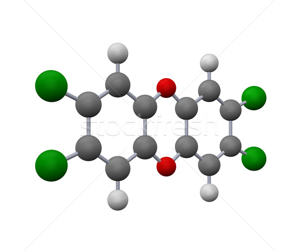 molecule model Stock photo © drizzd