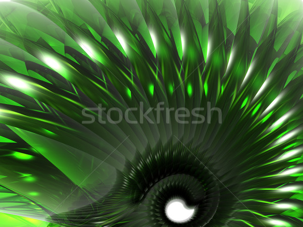 green abstract thing Stock photo © drizzd