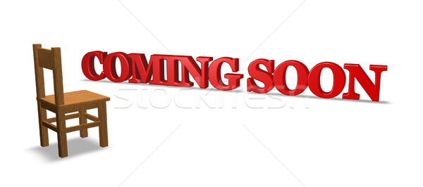 coming soon Stock photo © drizzd