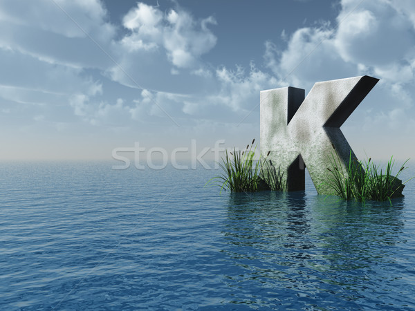 letter K Stock photo © drizzd