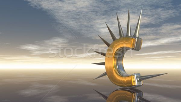 prickles letter c Stock photo © drizzd