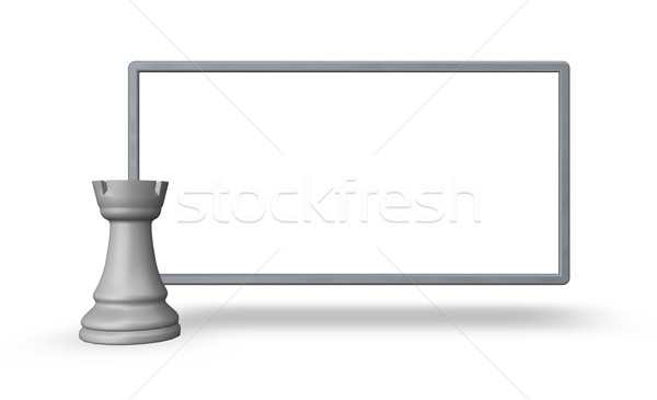 chess rook Stock photo © drizzd