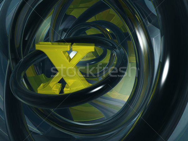 Stock photo: letter x