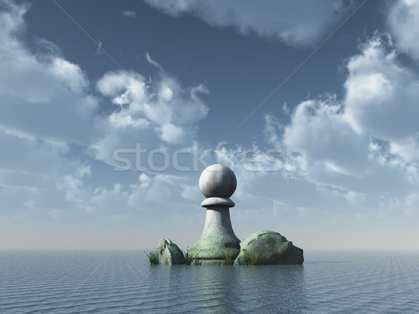 chess pawn Stock photo © drizzd
