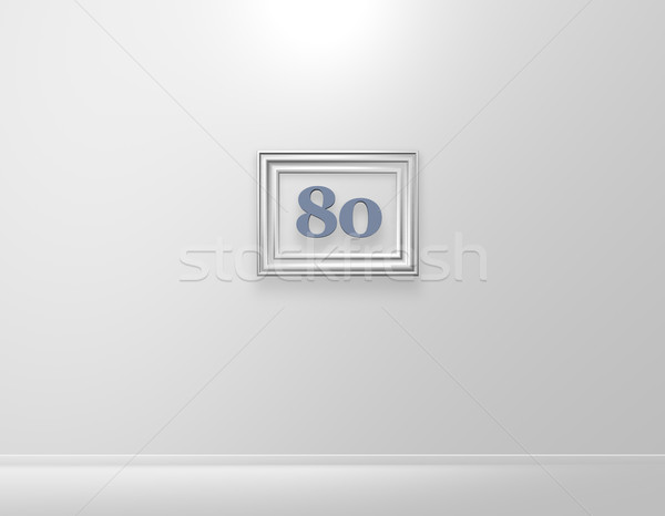 eighty Stock photo © drizzd