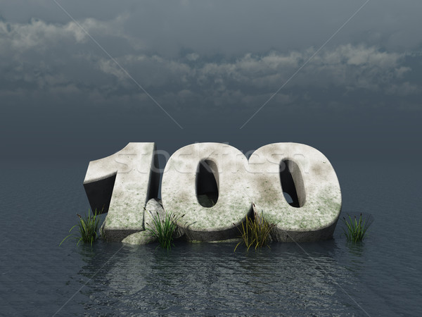 one hundred Stock photo © drizzd