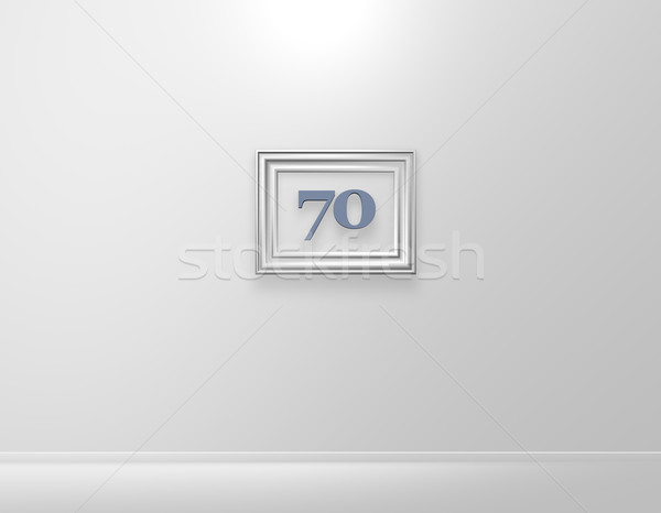 seventy Stock photo © drizzd