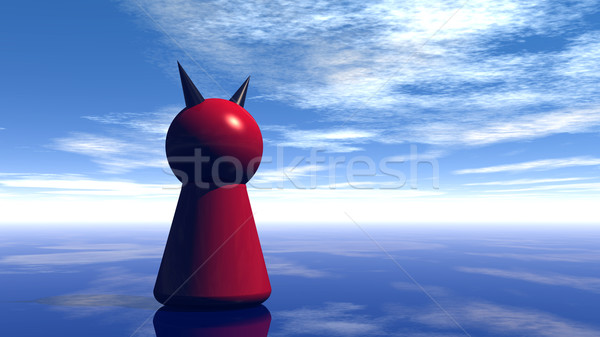 devil token Stock photo © drizzd