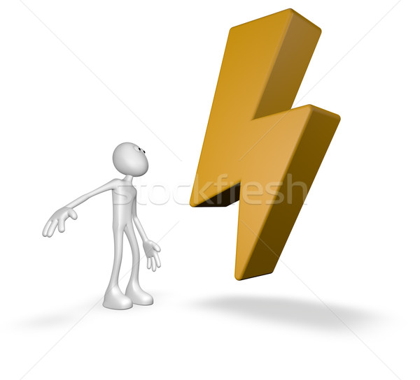 flash symbol Stock photo © drizzd